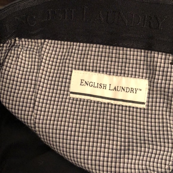 English Laundry Black Stretch Comfort Classic 5 Pocket Chino Pants Size 38W 34L - Picture 9 of 10